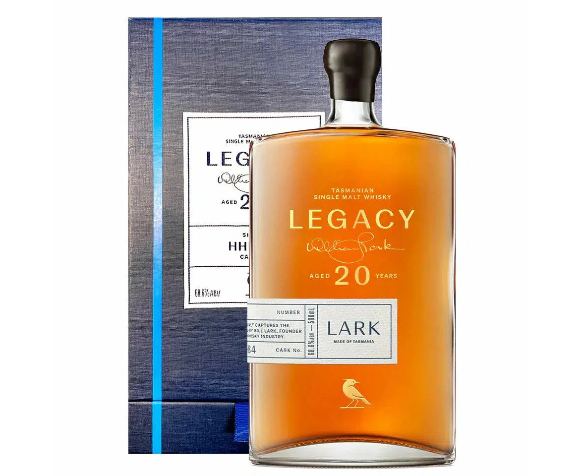 Lark 20 Year Old Legacy Cask #HHF584 Single Malt Australian Whisky 500ml