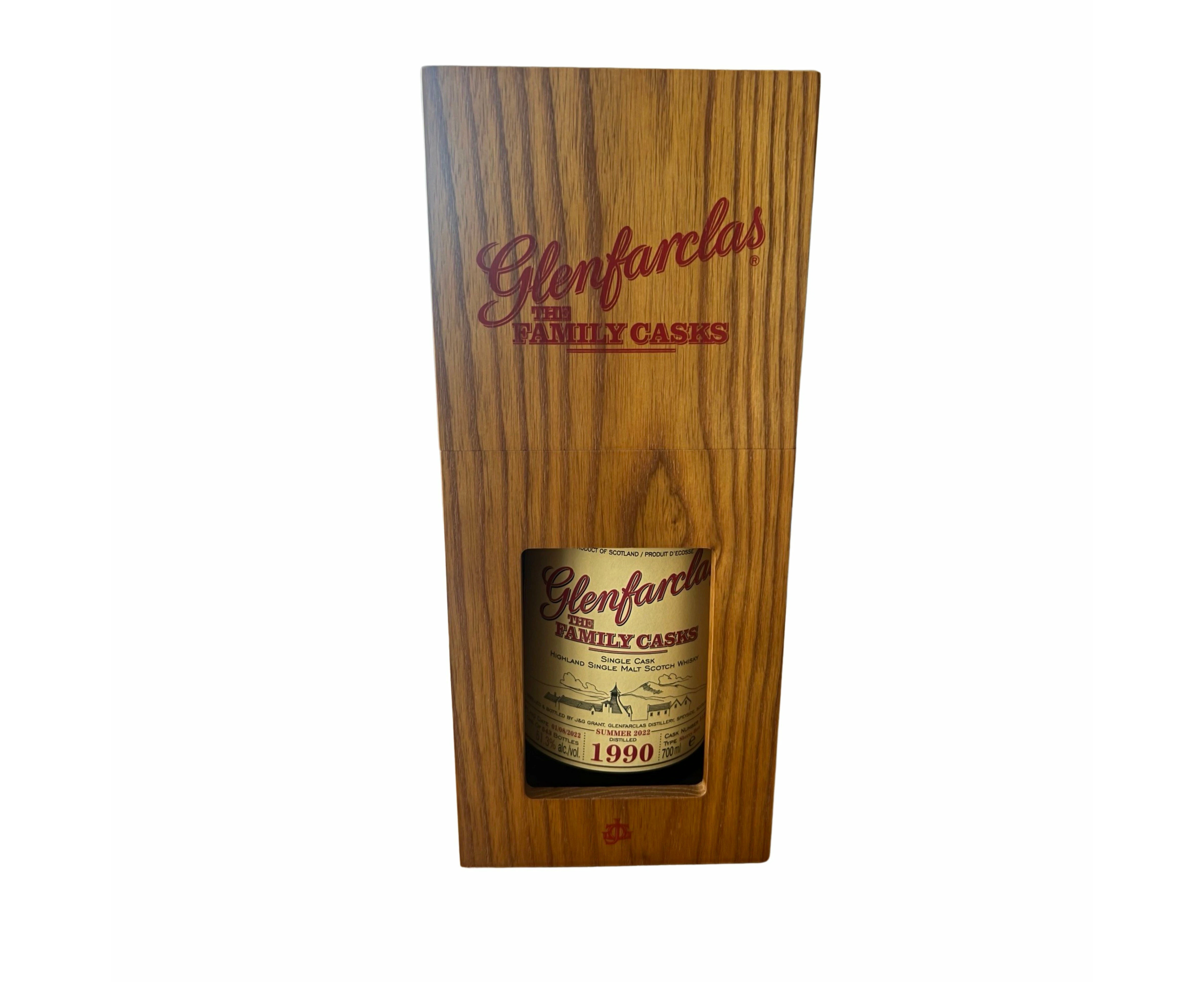 1990 Glenfarclas 30 year Old The Family Casks Cask Strength Single Malt Scotch Whisky 700ml