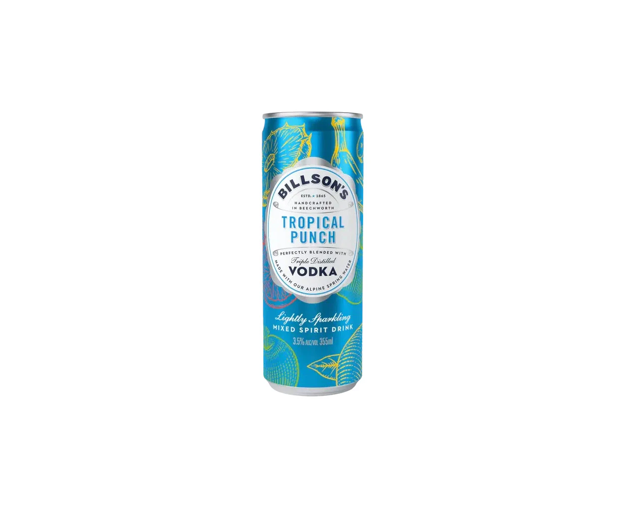 Billson's Vodka Tropical Punch 355ml