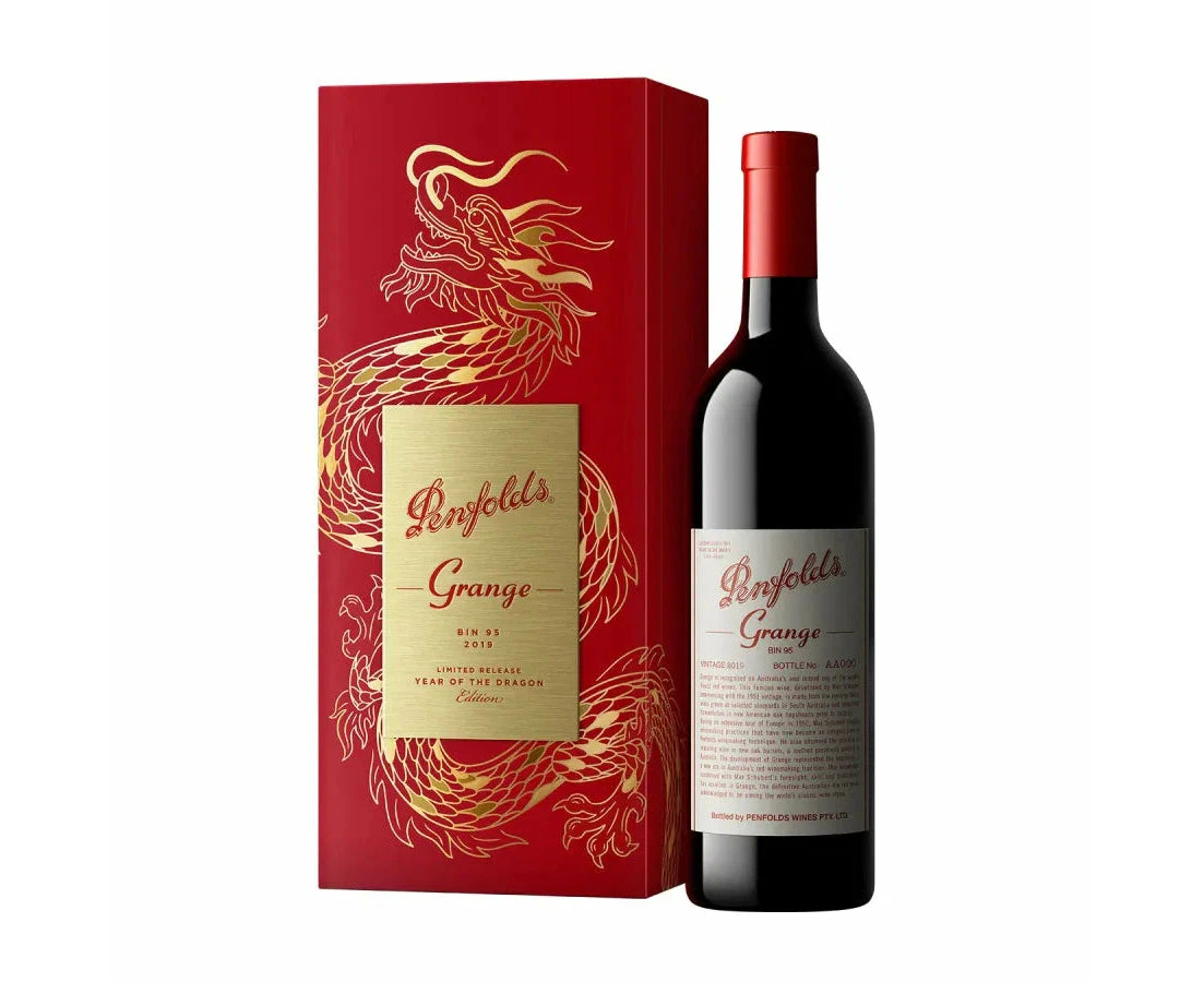 Penfolds Bin 95 Grange Shiraz 2019 Year of the Dragon Limited Edition 750ml