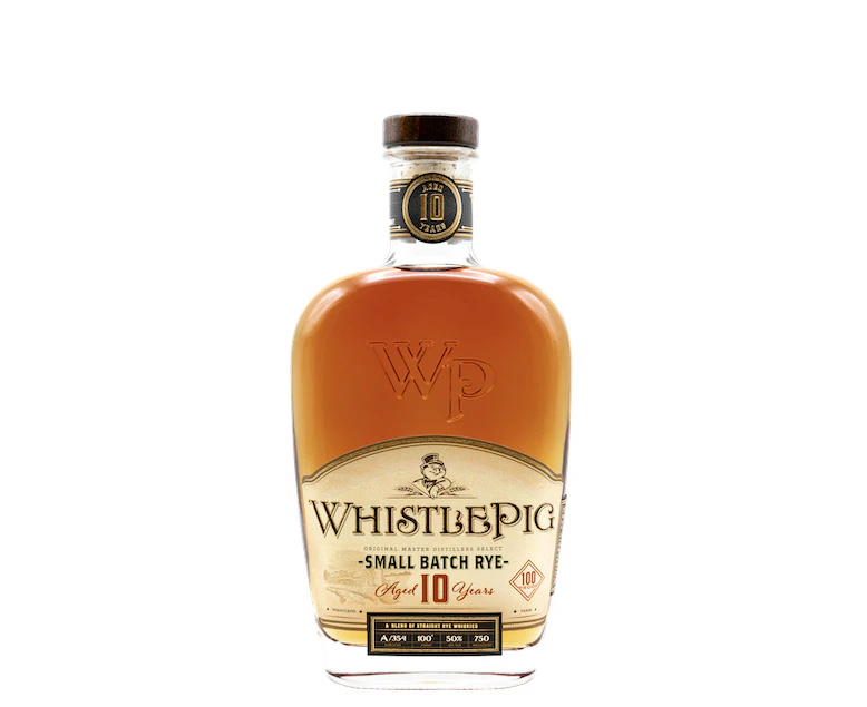 WhistlePig 10 Year Old Straight Rye Whiskey 700ml