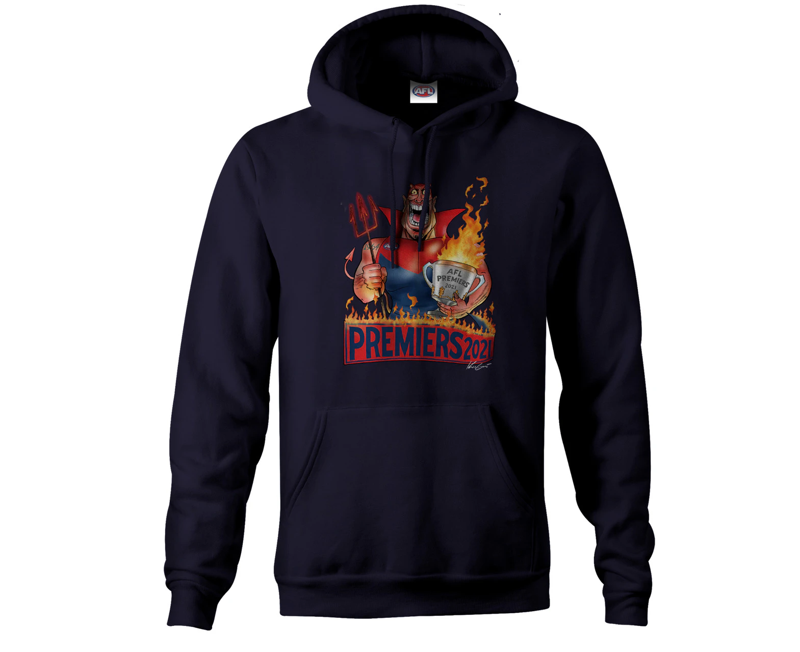 Melbourne Demons Men's 2021 Mark Knight Hoody