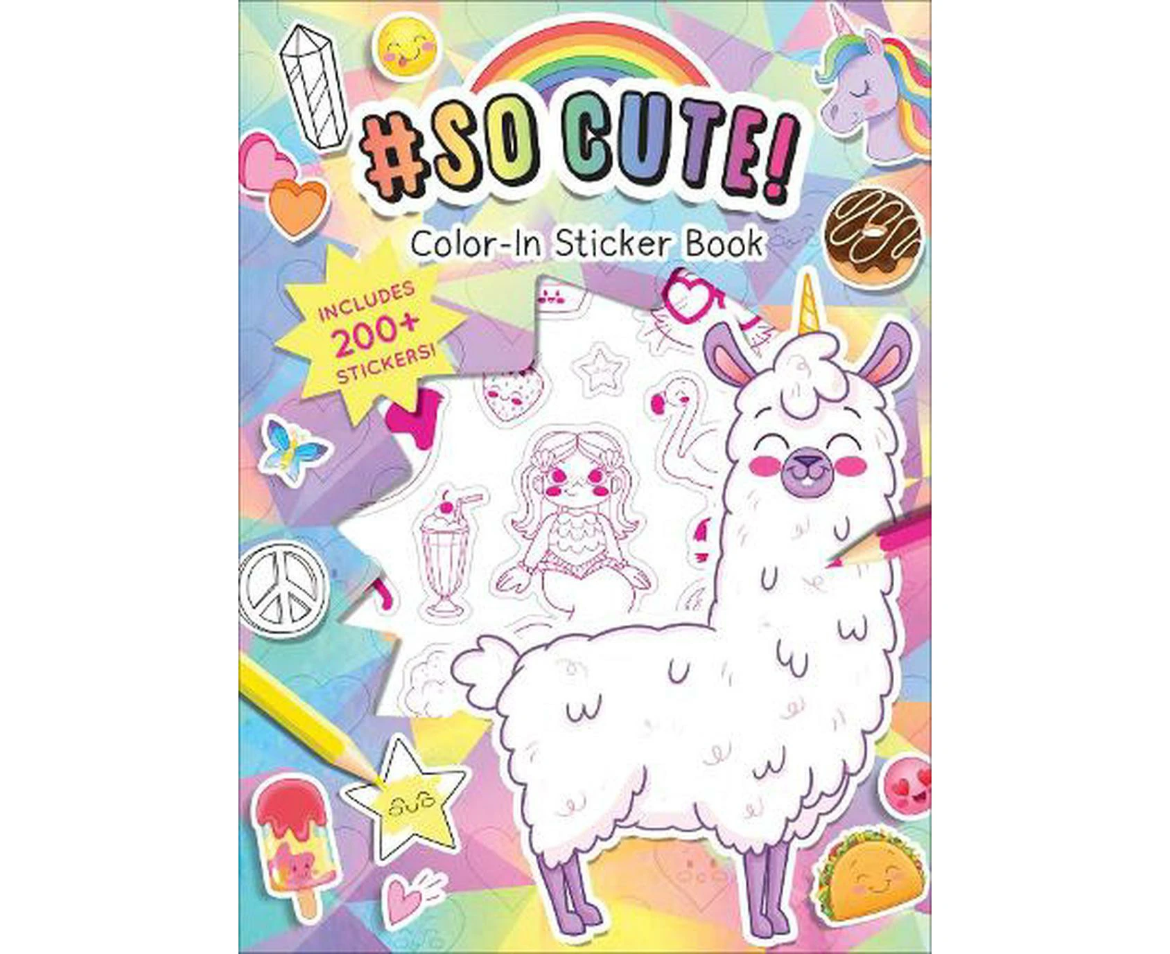 #SoCute! Color-In Stickers