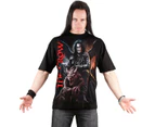 Spiral Direct Unisex Adult Gargoyle The Crow T-Shirt (Black) - HE2787