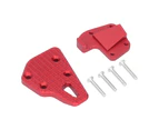 Motorcycle Rear Brake Lever Foot Pedal CNC Aluminum Alloy Enlarge Extension Plate Pad Replacement for F900r 2019?2021Red