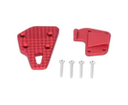 Motorcycle Rear Brake Lever Foot Pedal CNC Aluminum Alloy Enlarge Extension Plate Pad Replacement for F900r 2019?2021Red