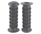 Universal Shakeproof Non Slip Rubber Grips Motorbike Accessory for 25?28mm Motorcycle HandlebarGray