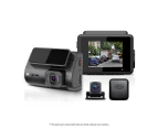 Elinz 2 Channel Dash Cam 4K+1080P AHD Rear Camera WiFi GPS Night Vision Supercapacitor Sony Starvis Car DVR