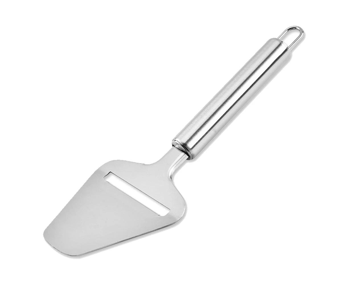 Cheese Slicer for Block Cheese Stainless Steel ,Comfortable Grip, Heavy Duty Cheese Plane Slicer for Hard Cheddar, Semi-Hard Block Cheeses