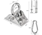 360° Swivel Ceiling Hook Stainless Steel With Swivel Snap Hook For Sandbag Hanging Chair