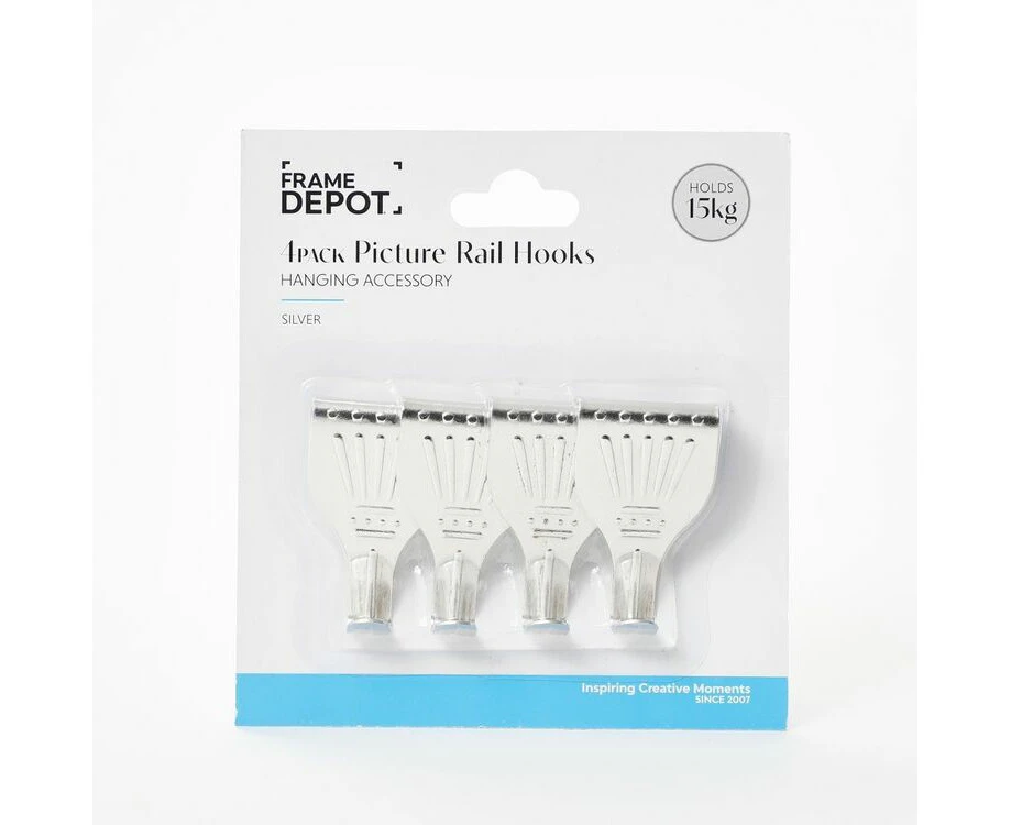 Frame Depot Picture Rail Hook - 4 Pack