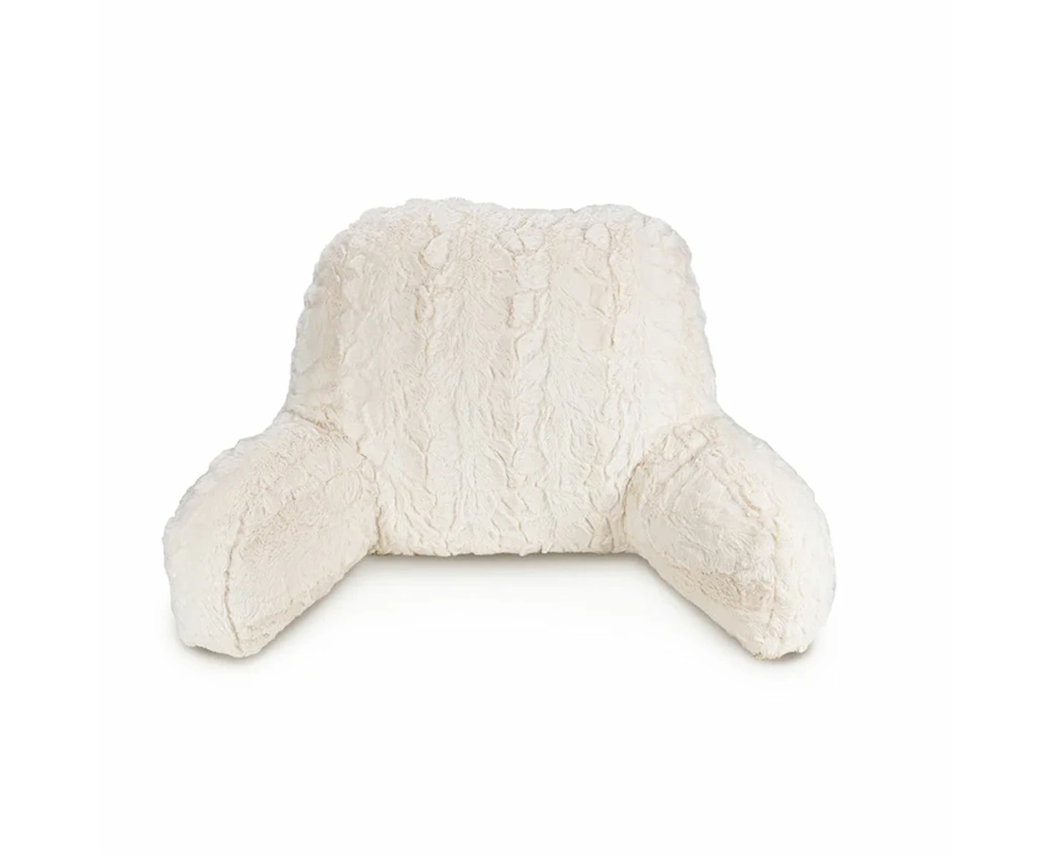 Easyrest Off White Soft & Silky Faux Fur Backrest Pillow