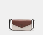 Nine West Bowie Mini Flap Crossbody Bag - Mahogany/Multi