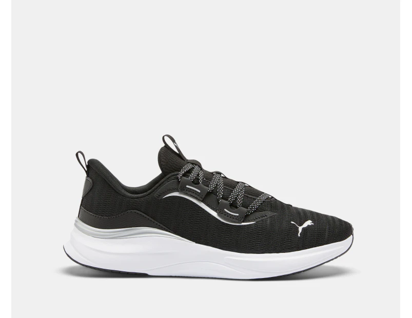 Puma Women's Softride Harmony Running Shoes - Black/White