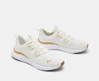 Puma Women's Softride Harmony Running Shoes - Warm White/Gold