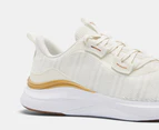 Puma Women's Softride Harmony Running Shoes - Warm White/Gold