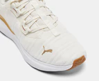 Puma Women's Softride Harmony Running Shoes - Warm White/Gold