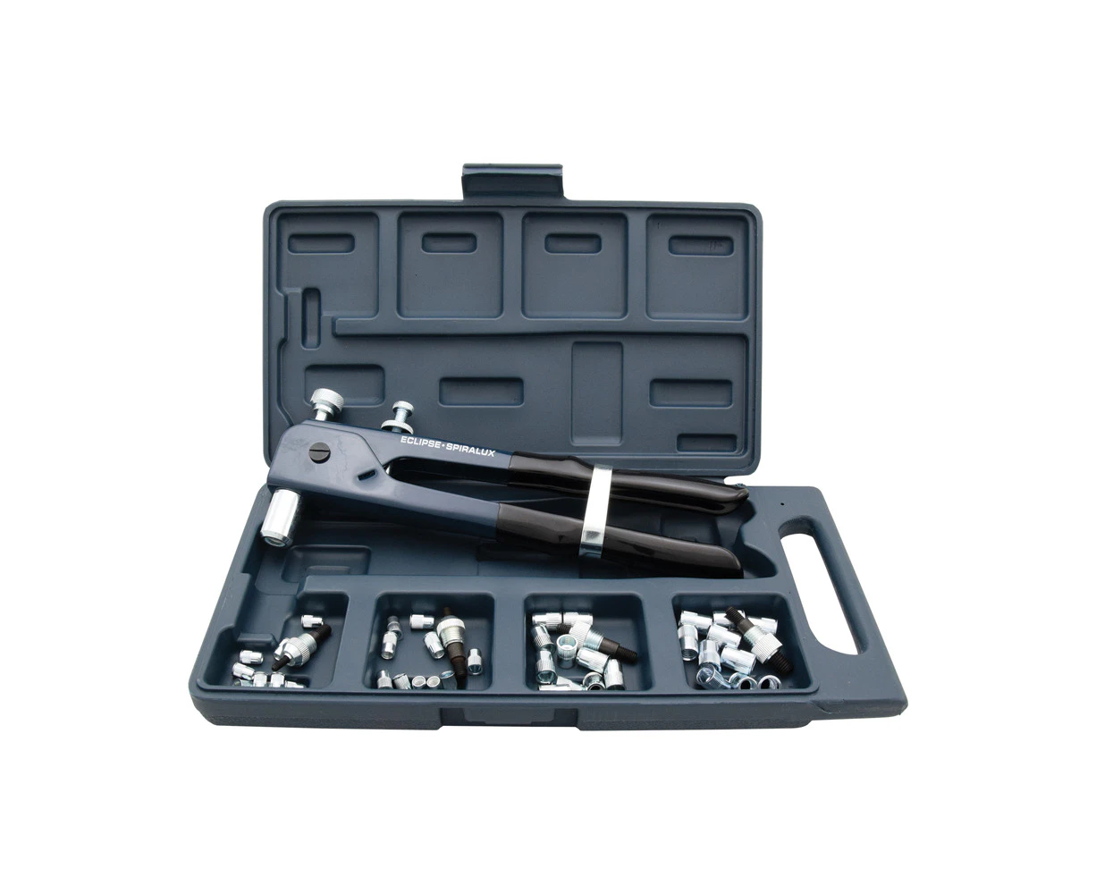 Eclipse Pro Tools Threaded Insert Setting Hand Tool Box Kit w/ Compact Storage