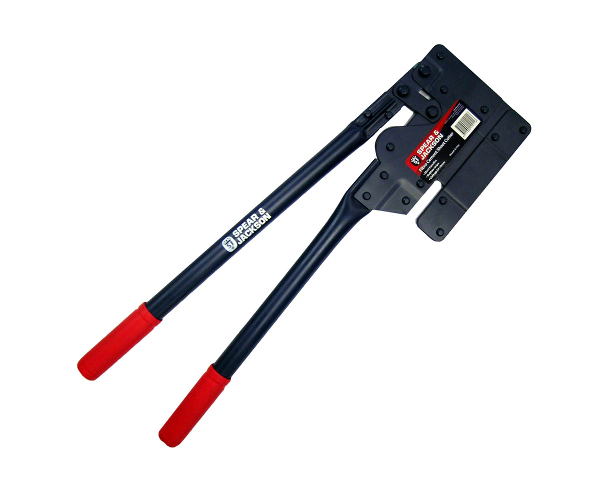 Spear & Jackson Fibro Cement Sheet Cutter Masonry Cutting Tool Soft Grip Handle