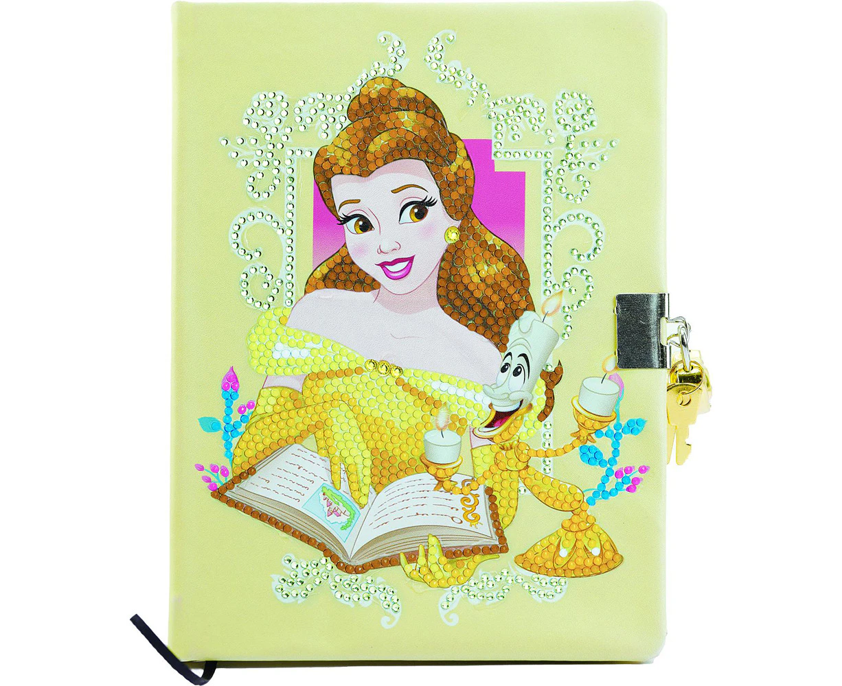 Craft Buddy Belle 48-Pages Secret Diary Notebook Crystal Art Kit Kids/Family 8y+