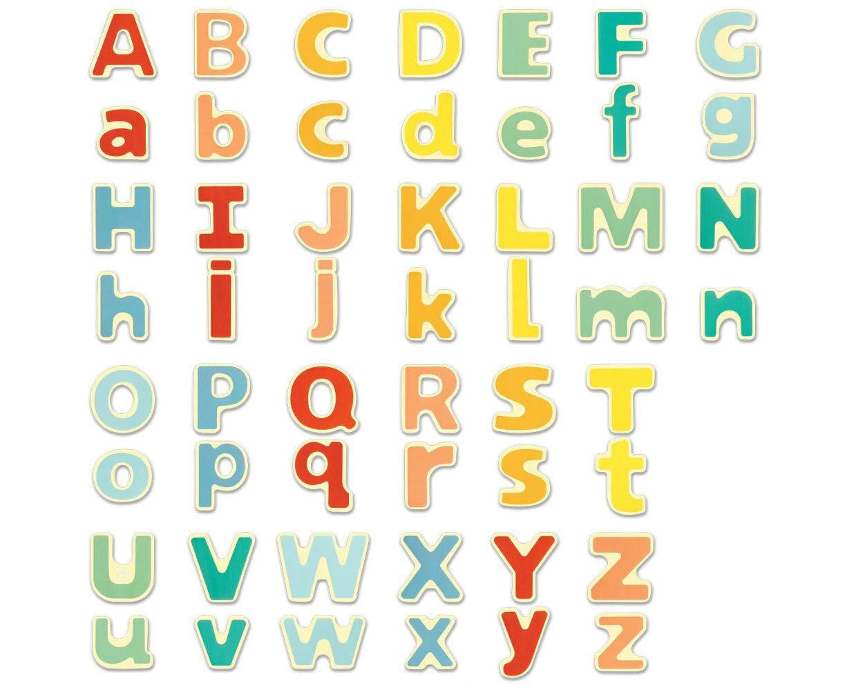 Hape Magnetic Alphabet Letters Educational Kids Learning Fun Play Toy 3Y+