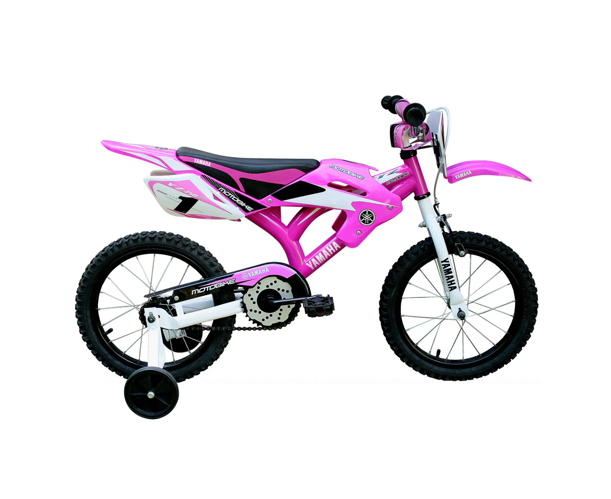 Yamaha Kids/Children MotoBike Child’s BMX Girls Youth 16" Bicycle Bike Pink 3+