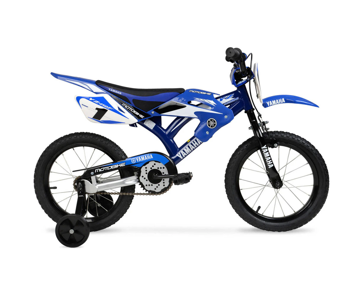 Yamaha Kids/Children MotoBike Child’s BMX Boys Youth 16" Bicycle Bike Blue 3y+