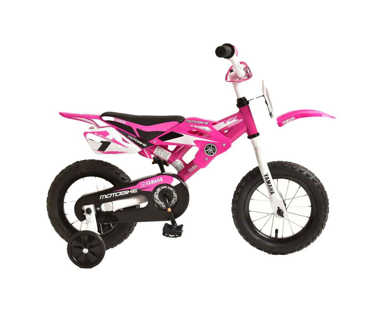 Yamaha Kids/Children MotoBike Child’s BMX Girls Youth 12" Bicycle Bike Pink 3y+