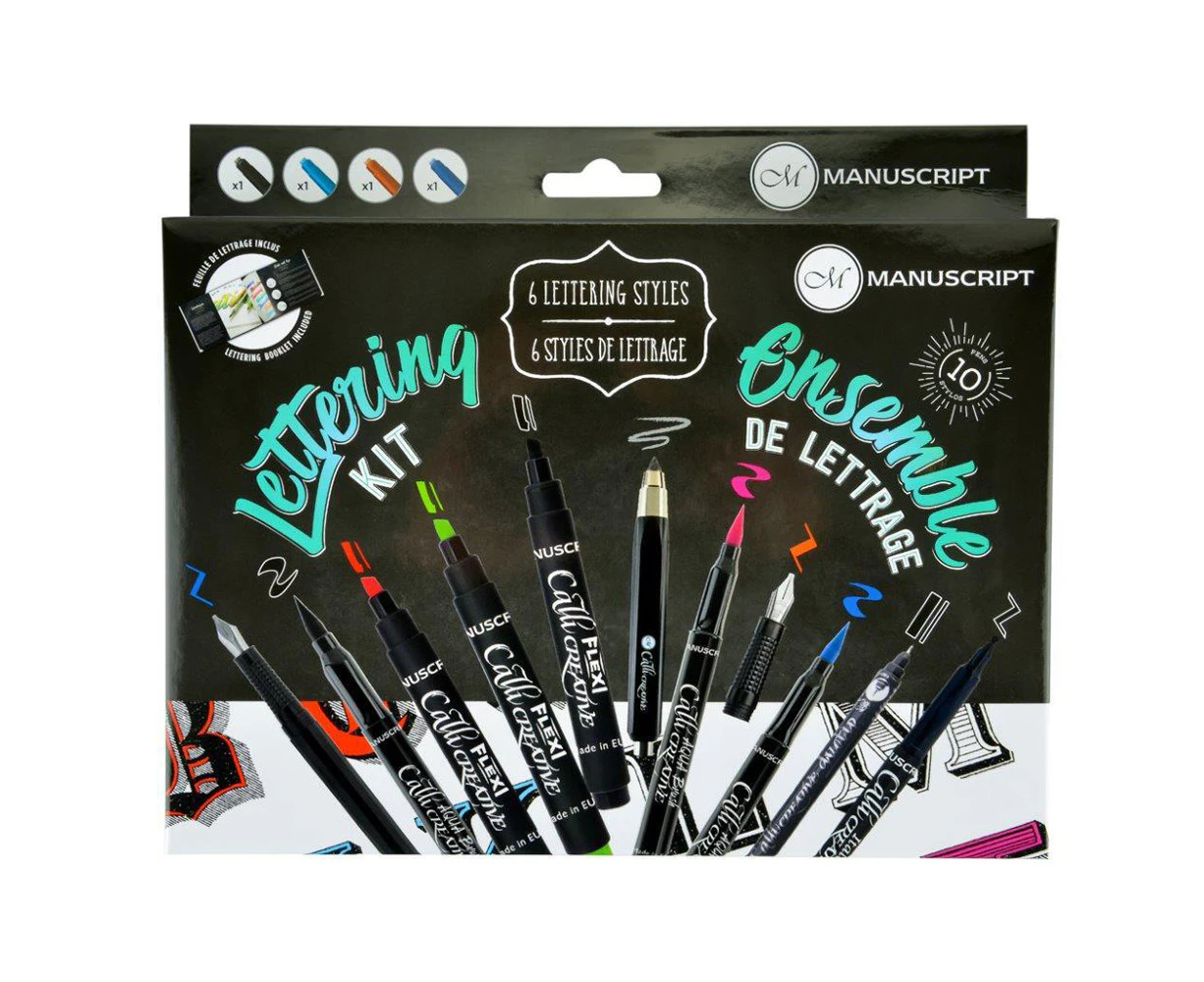 Manuscript Callicreative Calligraphy Lettering Kit Arts And Craft Drawing Set