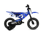 Yamaha Kids/Children MotoBike Child’s BMX Boys Youth 12" Bicycle Bike Blue 3y+