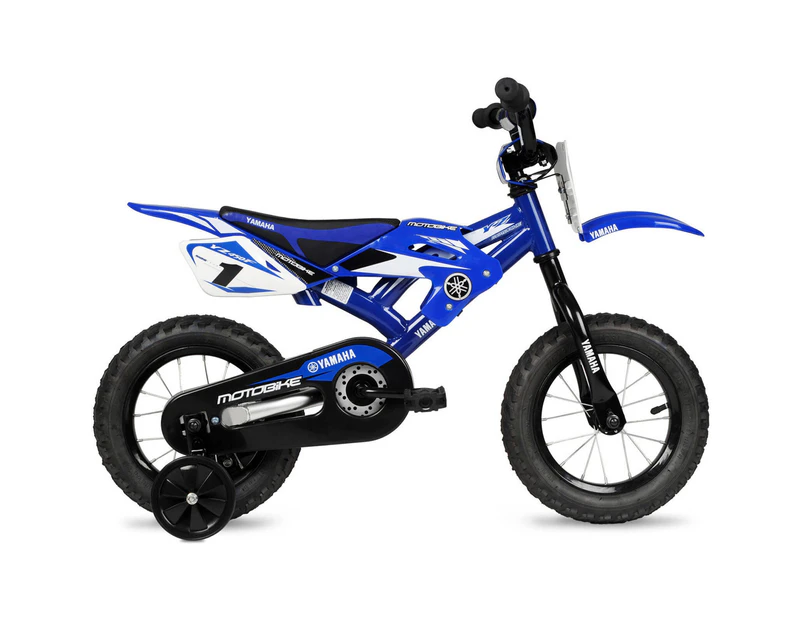 Yamaha Kids/Children MotoBike Child’s BMX Boys Youth 12" Bicycle Bike Blue 3y+