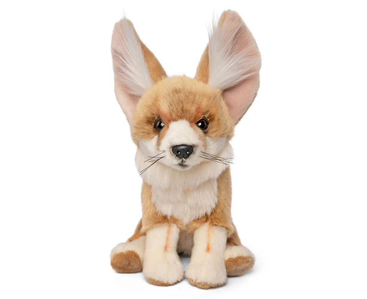 Living Nature 33cm Fennec Fox Stuffed Animal Plush Kids/Children Soft Toy Brown