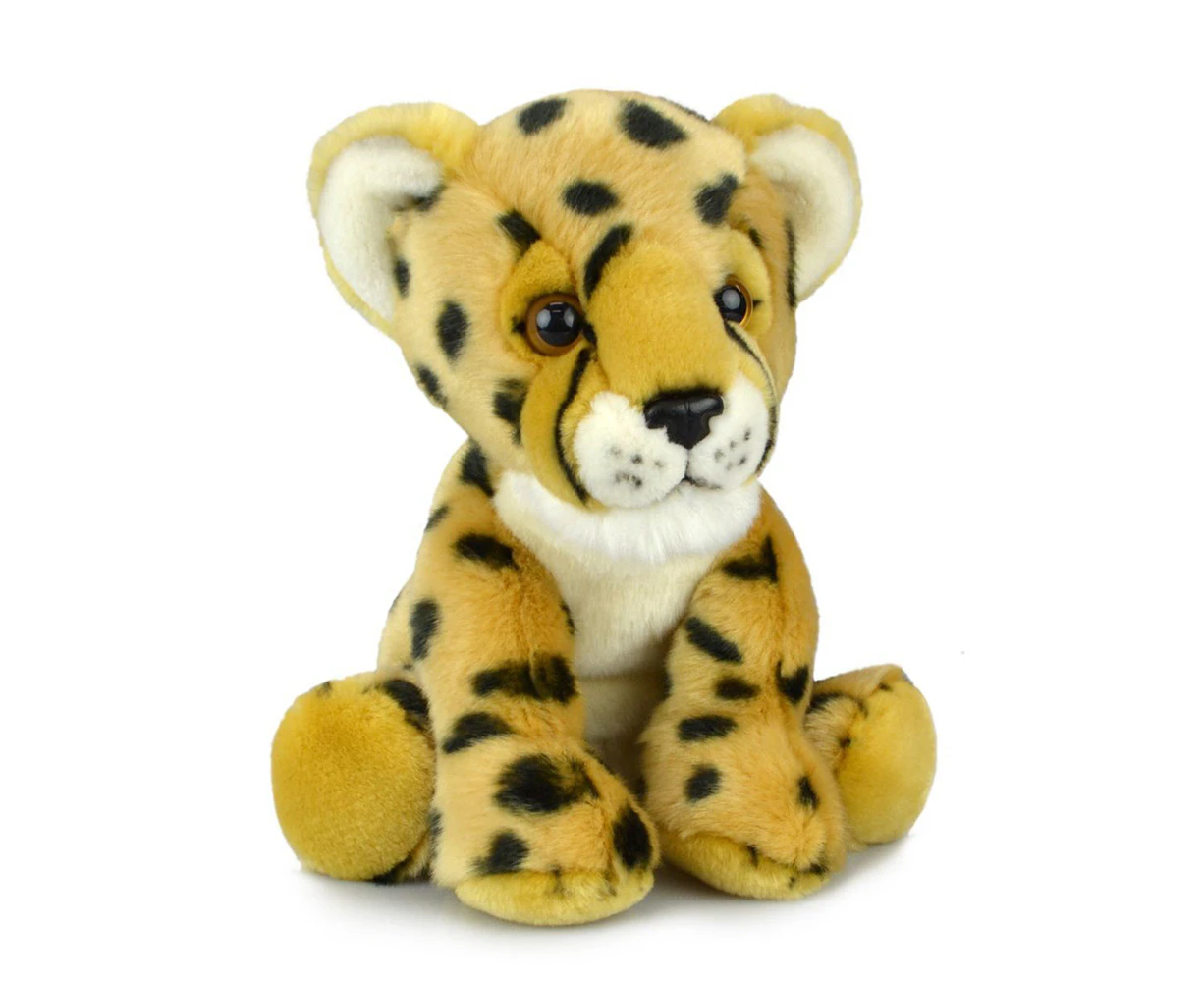 Lil Friends 30cm Cheetah Stuffed Animal Plush Kids/Child Cuddle Toy Yellow 0m+