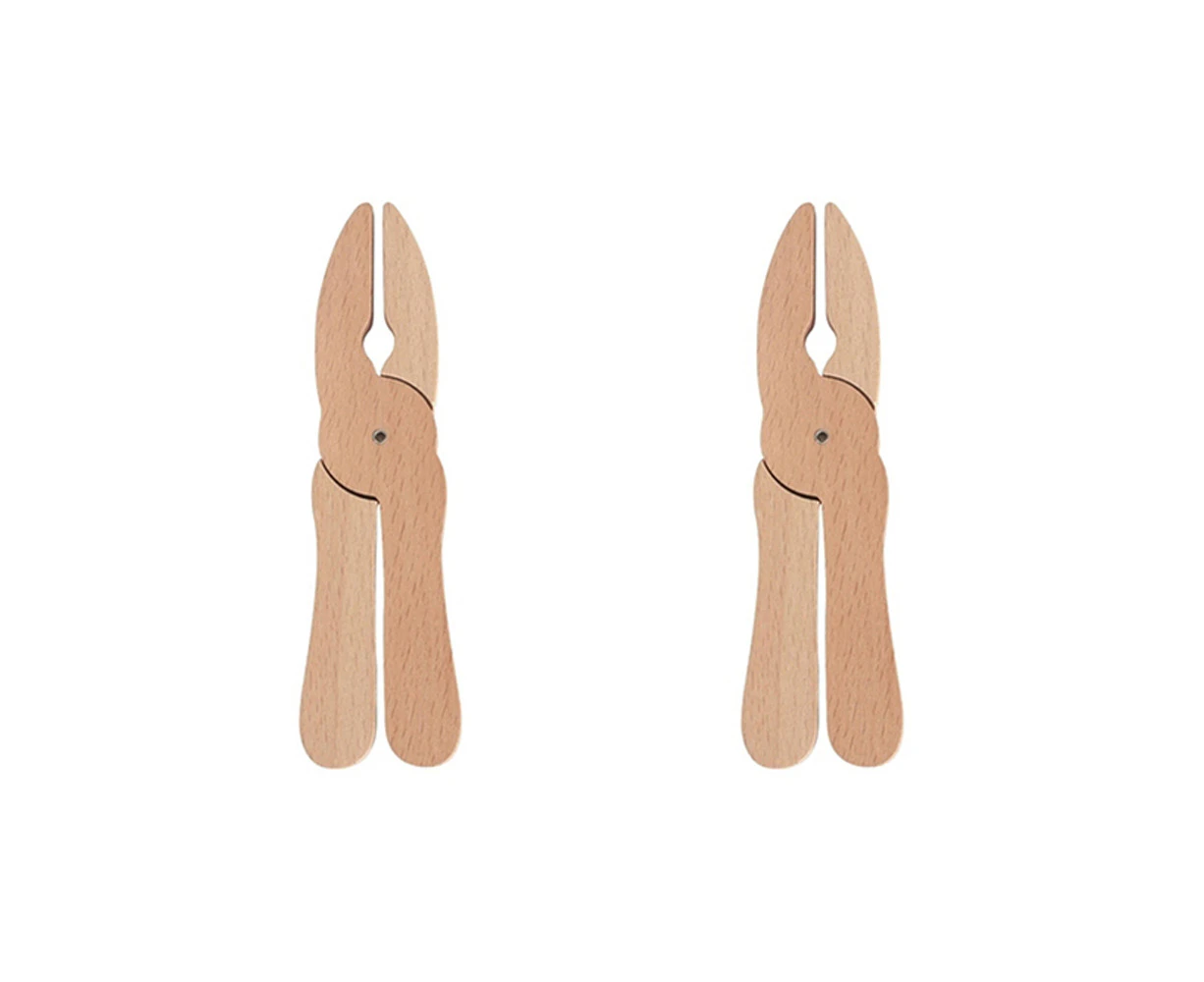 2x MamaMemo Workshop Tools Pliers Kids/Children Fun Play Wooden Building Toy 3+