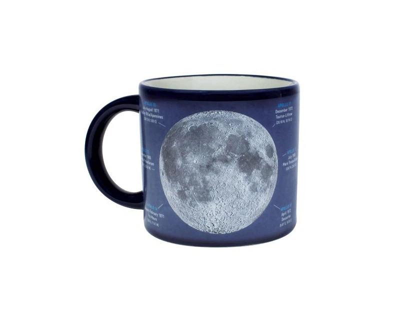 Unemployed Philosophers Guild 10cm Moon Coffee/Tea Mug Drinking Cup w/ Handle