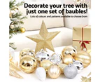 Jingle Jollys 125pcs Christmas Tree Decorations Set Baubles Ornaments�Party