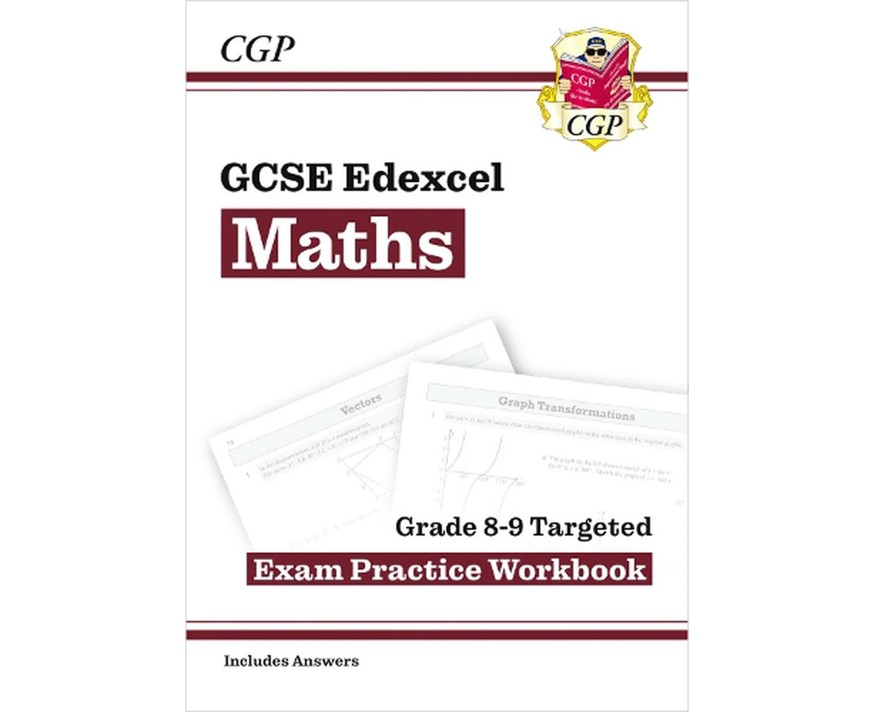 GCSE Maths Edexcel Grade 8-9 Targeted Exam Practice Workbook (includes Answers): for the 2025 and 2026 exams