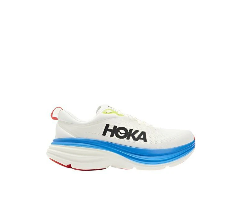 HOKA Mens Bondi 8 Running Shoes - Blac De Blanc/ Virtual Blue