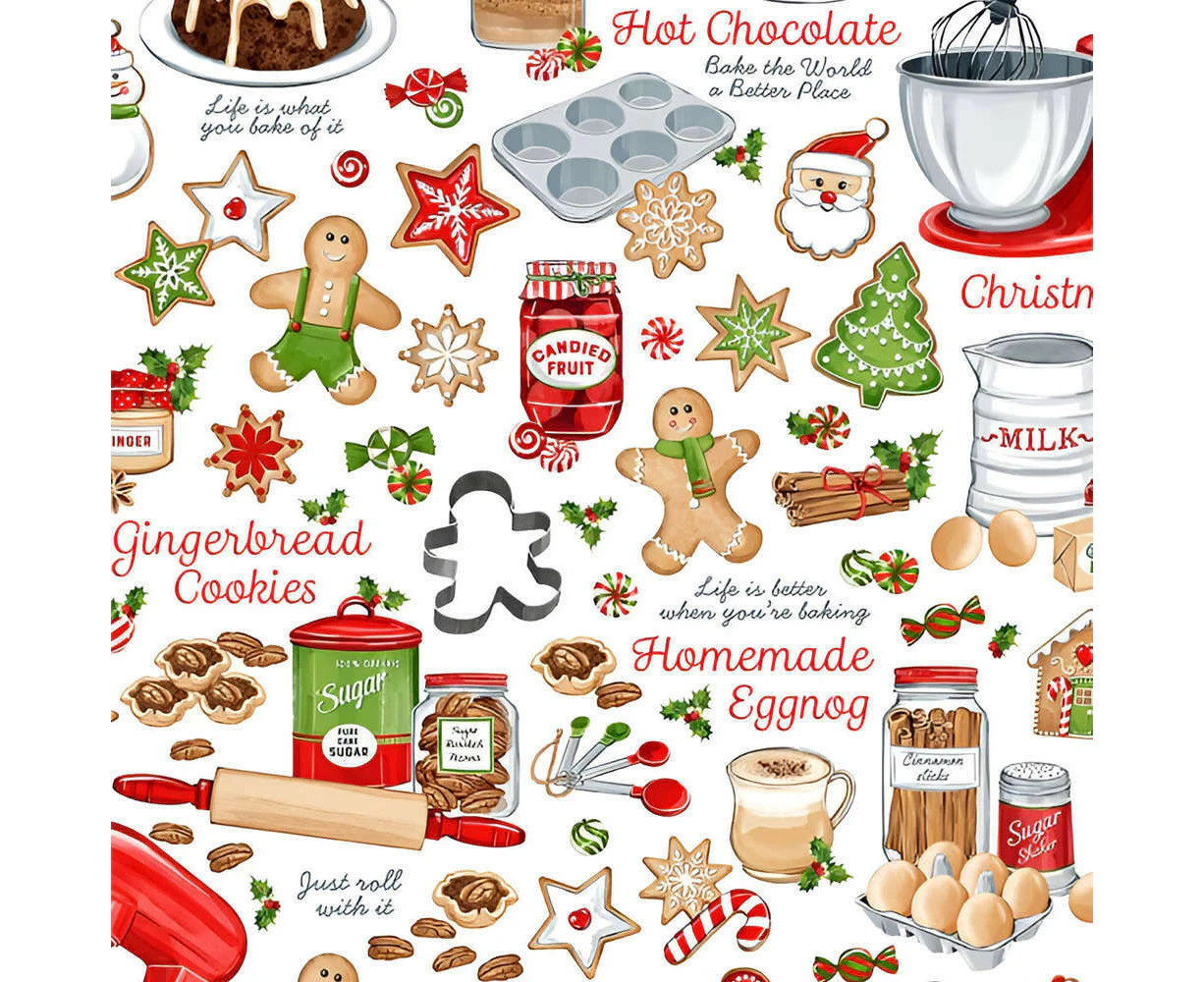 Northcott Sugar Coated Christmas Fabric DP27141-10