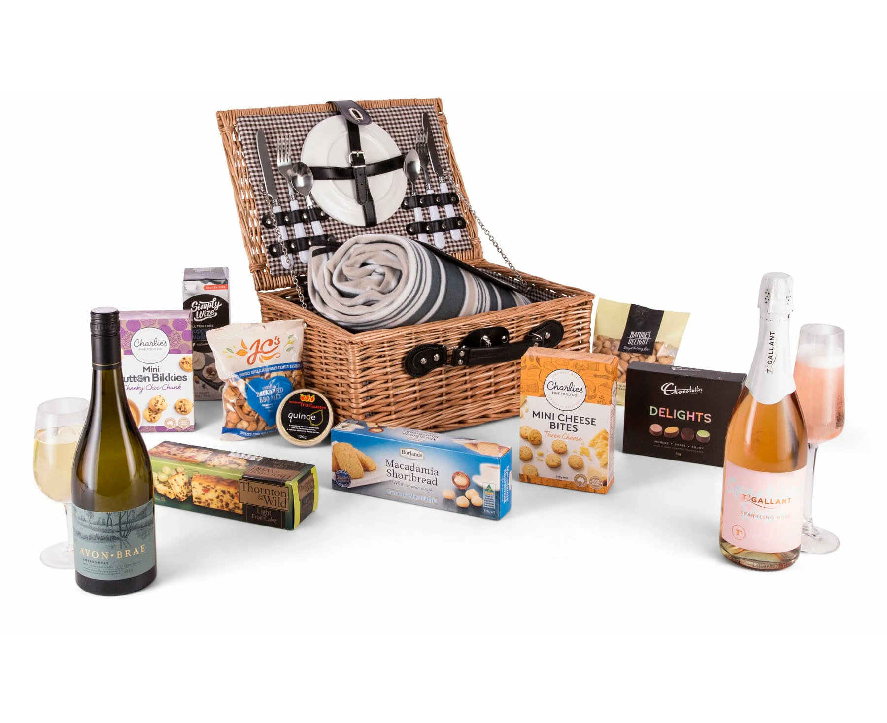 Picnic For Two Basket Hamper