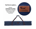 Double Cotton Hammock with Metal Stand Combo (250cm) Cayo Reef