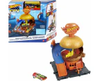 Hot Wheels Mattel - City Burger Blitz Playset