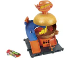 Hot Wheels Mattel - City Burger Blitz Playset