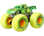 Hot Wheels Monster Trucks Glow In The Dark Multipack With 10 Toy Vehicles: 5 Monster Trucks & 5 1:64 Scale Cars