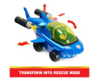 Paw Patrol Aqua Pups, Chase Transforming Shark Vehicle With Collectible Action Figure, Kids Toys For Ages 3 And Up