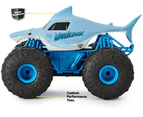 Monster Jam Megalodon Storm Remote Control Truck: Conquer Land And Water With The Megalodon Storm Remote Control Monster Truck! (ages 4-6+)