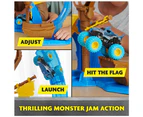 Monster Jam, Megalodon Loop Of Doom Stunt Playset With Exclusive 1:64 Scale Die-cast Monster Truck For Kids Toys For Boys Ages 3 And Up