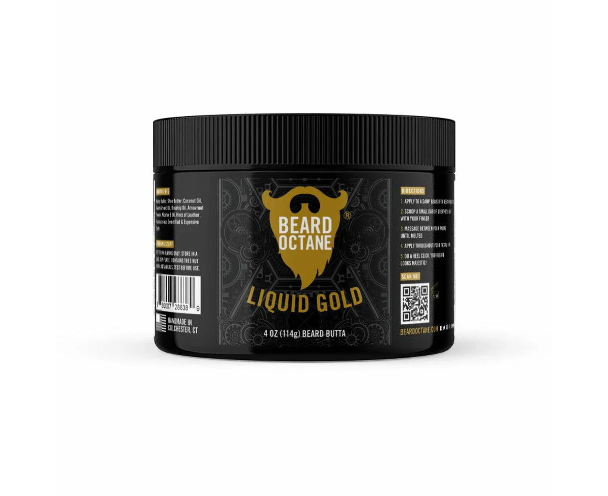 Liquid Gold Beard Butta - Frankincense & Oud