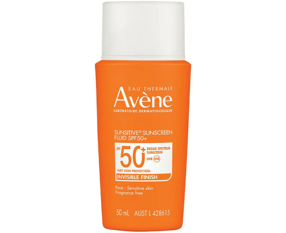 Avene Sunsitive Sunscreen Fluid SPF 50+ 50ml