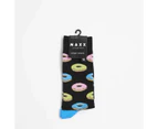 Printed Crew Socks - Maxx